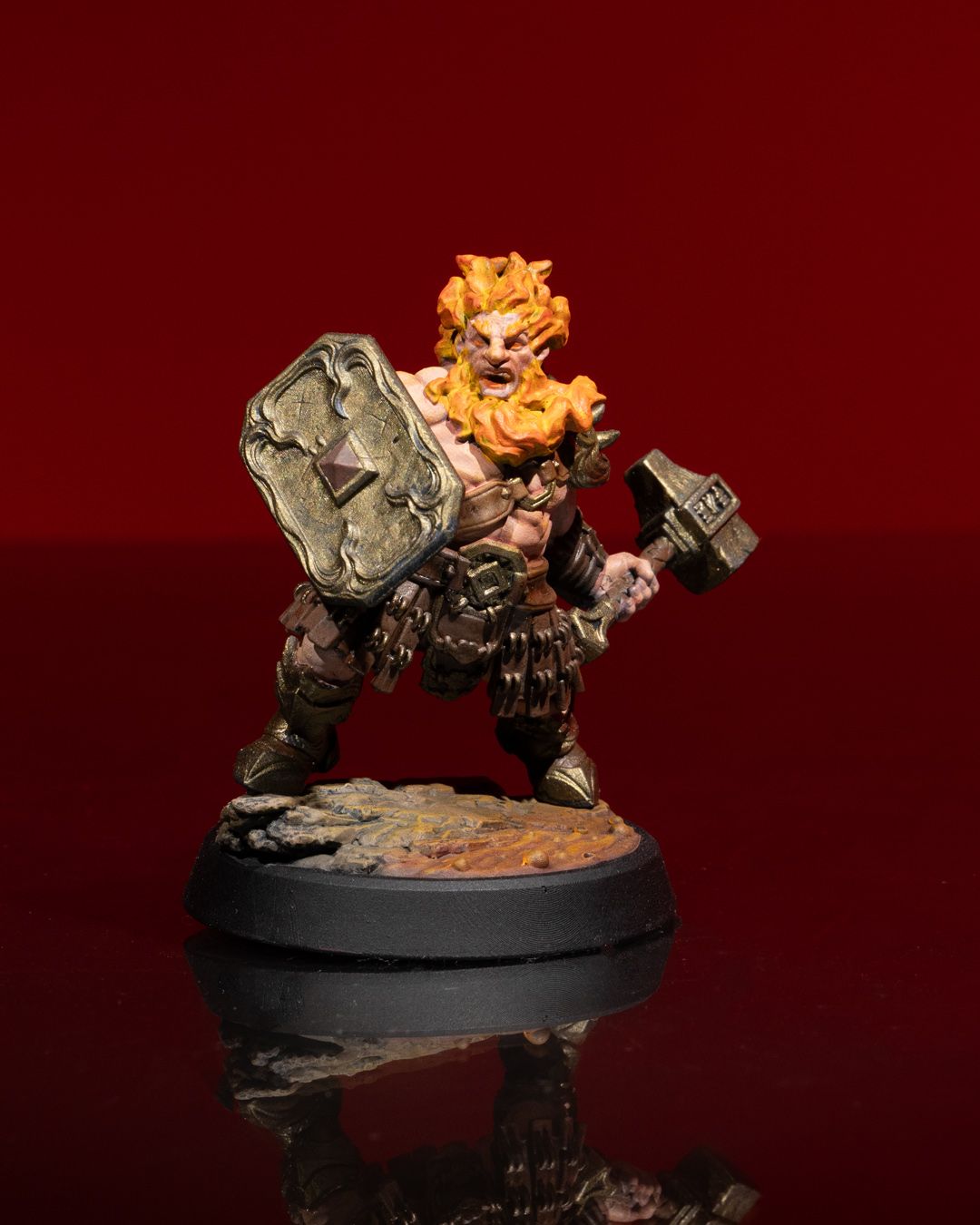 Male Fire Soldier
