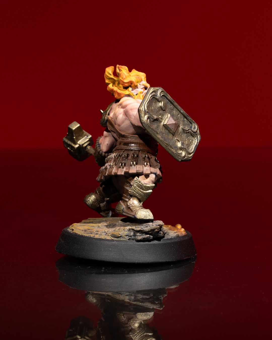 Male Fire Soldier