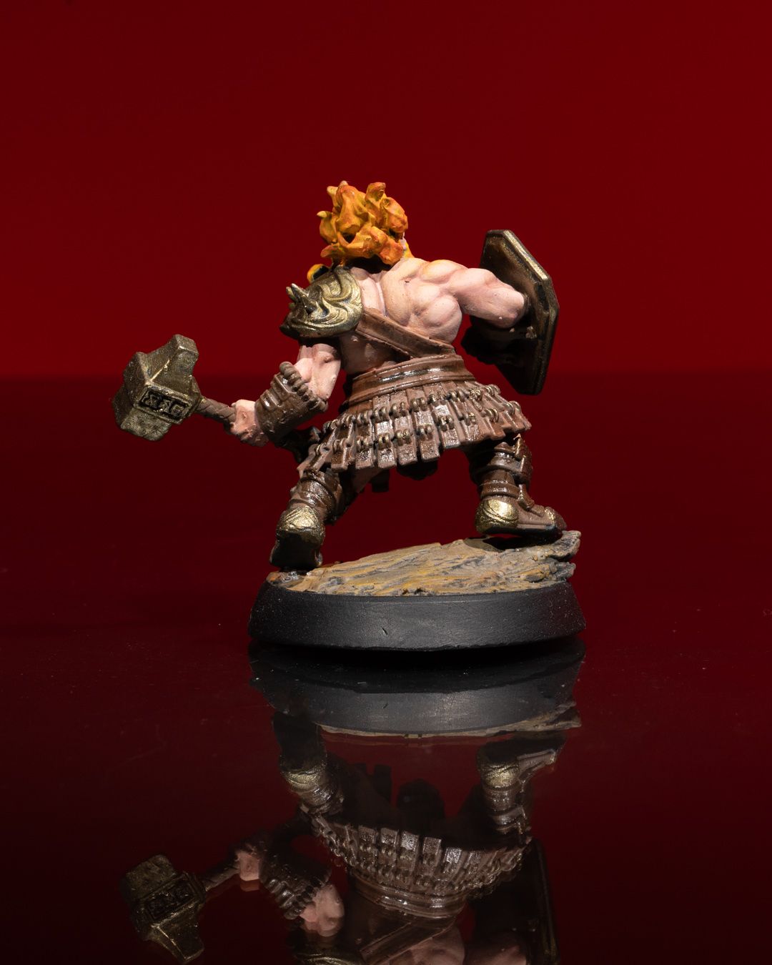 Male Fire Soldier