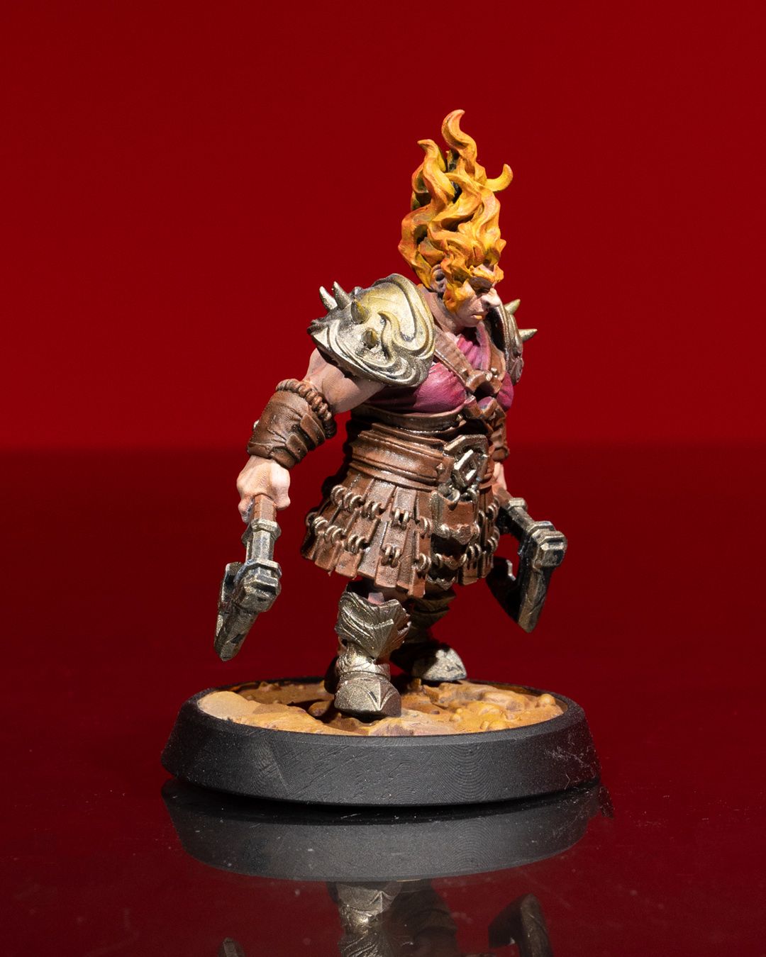 Female Fire Soldier