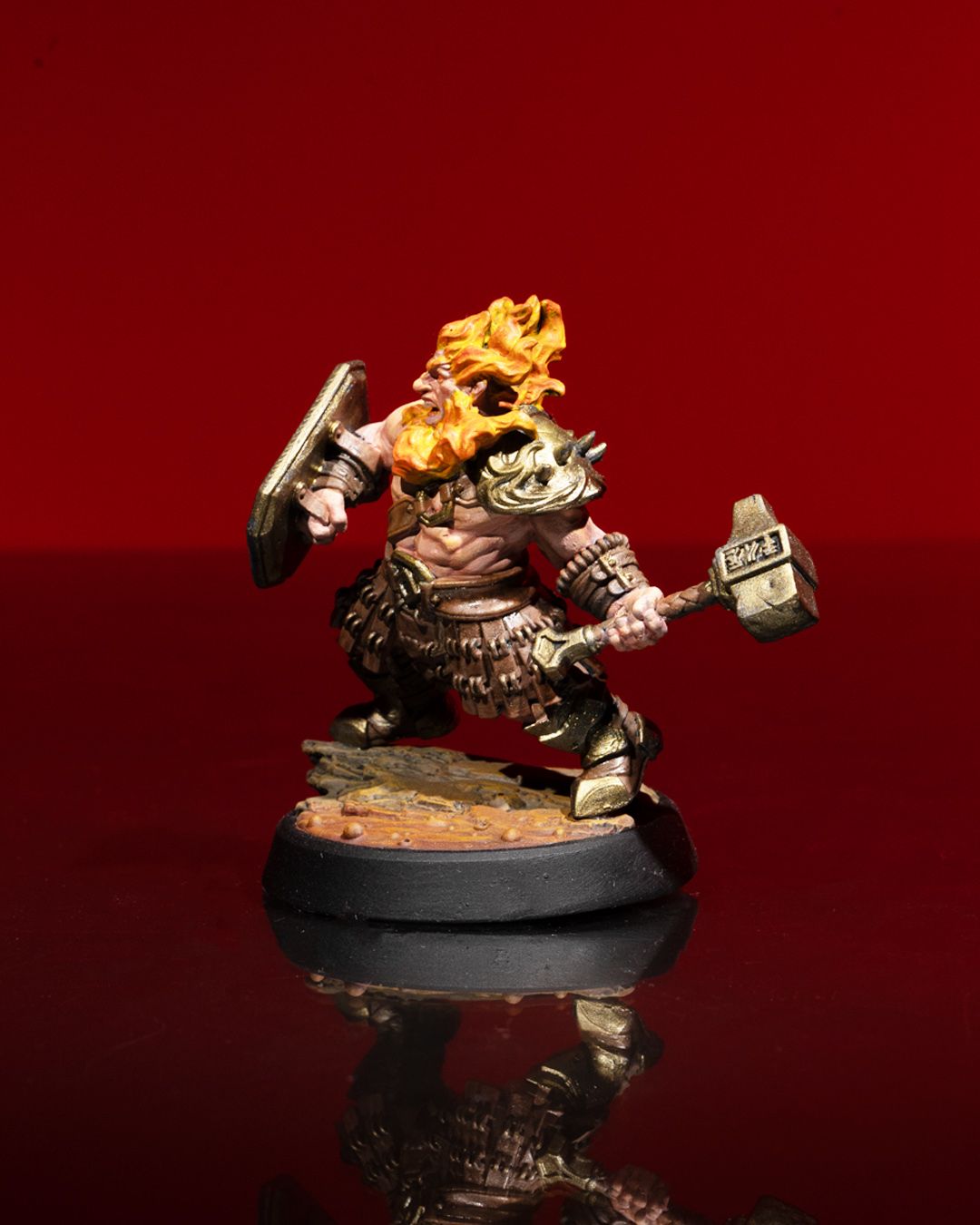 Male Fire Soldier