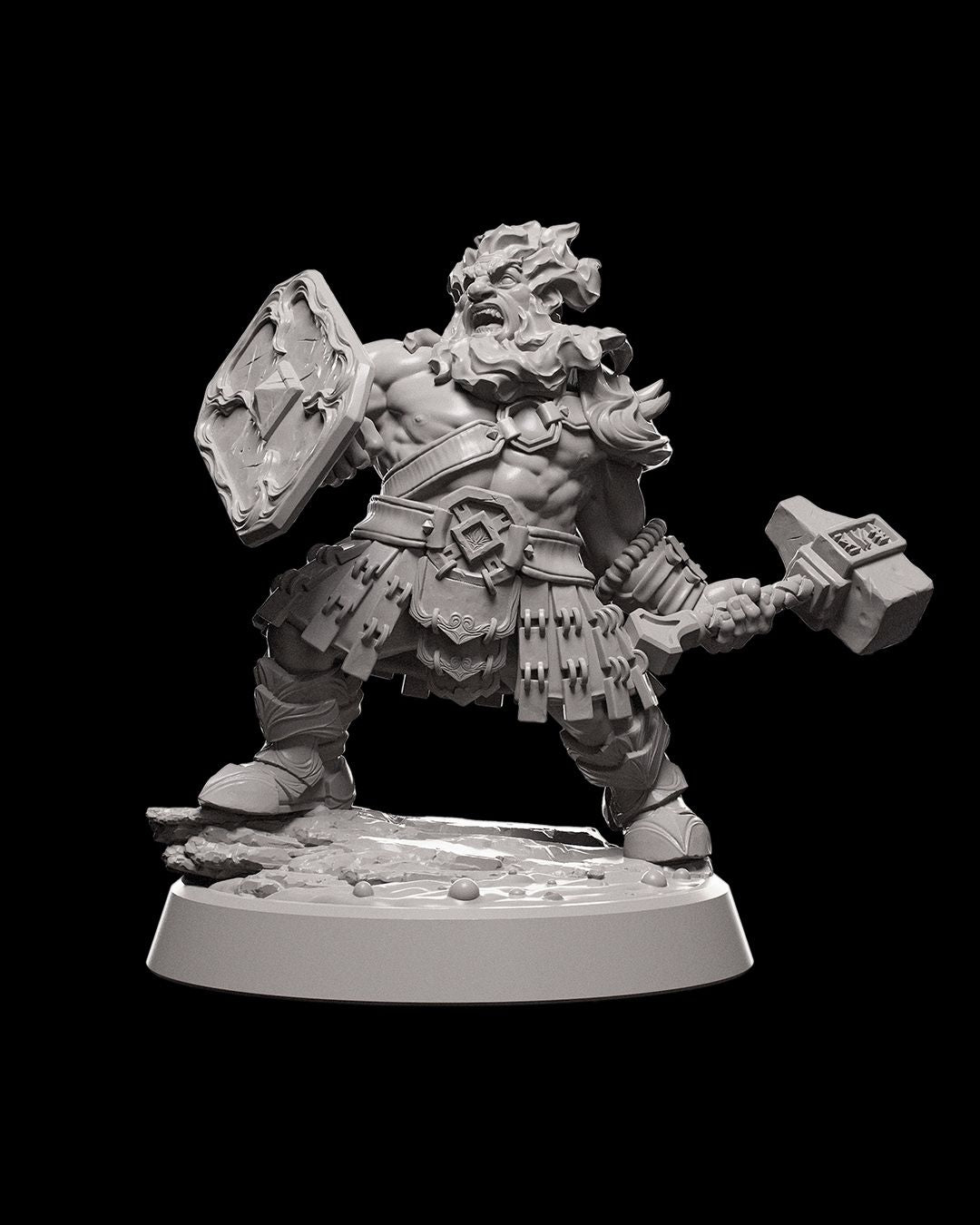 Male Fire Soldier