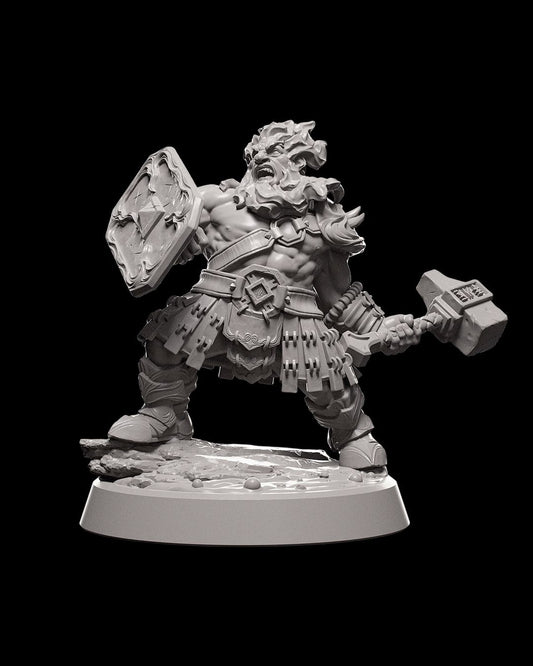 Male Fire Soldier
