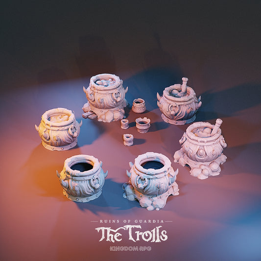 Ruins Of Guardia: The Trolls - The Cauldron Set