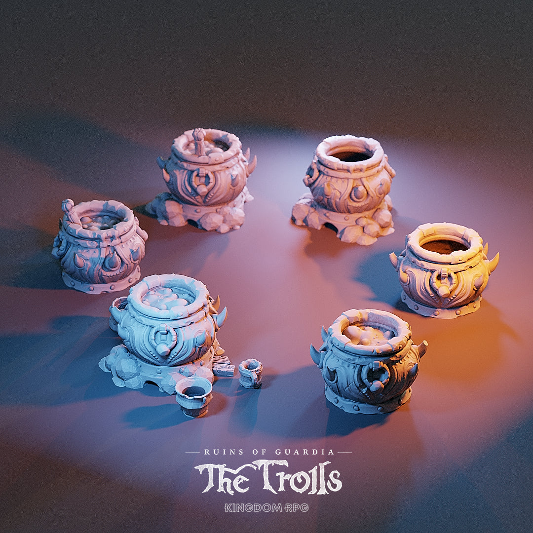 Ruins Of Guardia: The Trolls - The Cauldron Set