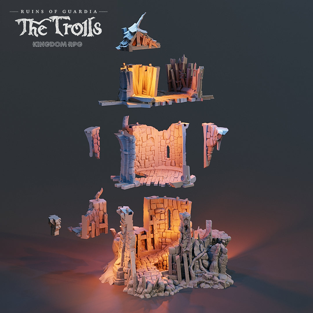 Ruins Of Guardia: The Trolls - The Ruined Tower