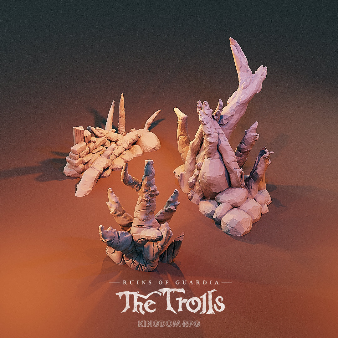 Ruins Of Guardia: The Trolls - Scatter Terrain Pack