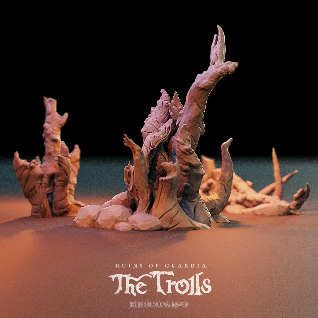 Ruins Of Guardia: The Trolls - Scatter Terrain Pack